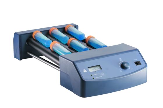 Rotator κυλίνδρων αναμικτών σωλήνων αίματος 6 κυλίνδρων 10 -70rpm ψηφιακή μηχανή με την επίδειξη LCD